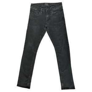 Mens SuperDry Corporal Slim Jeans Stretch Slim Straight Black Denim W30 L31.5”